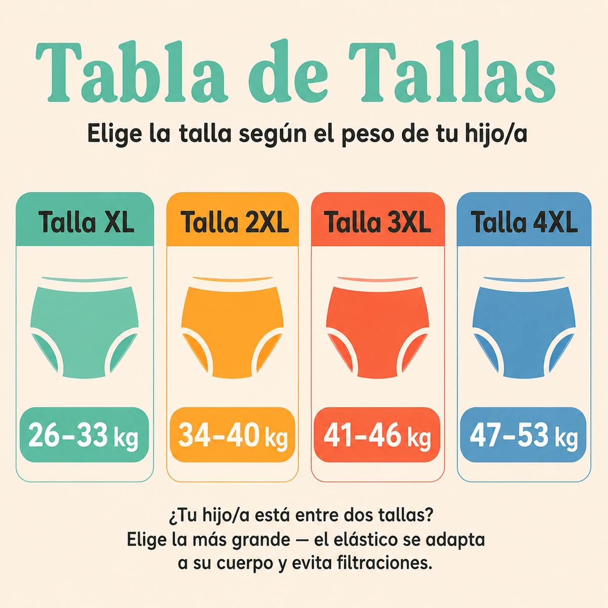 Mimo® Calzones de Entrenamiento Tallas Grandes
